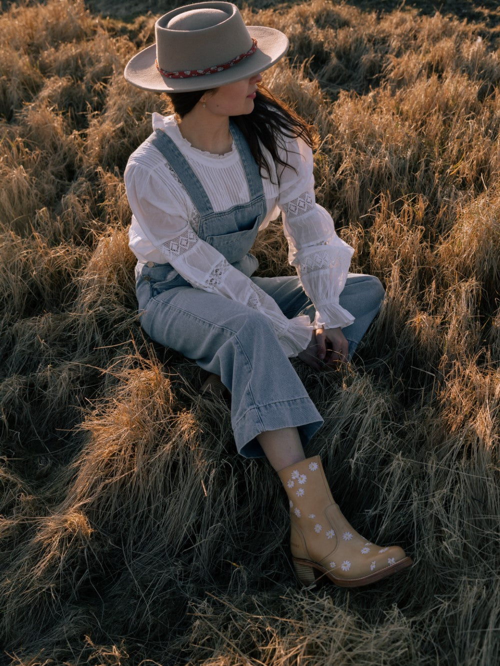 camel ankle boots