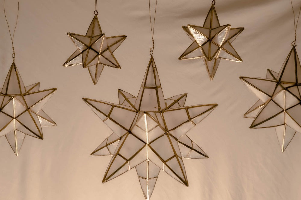 Stars light from pearl dandelie